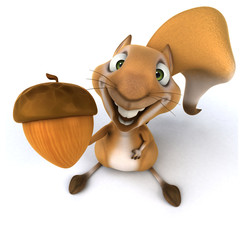 Fun squirrel © Julien Tromeur