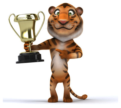 Fun tiger