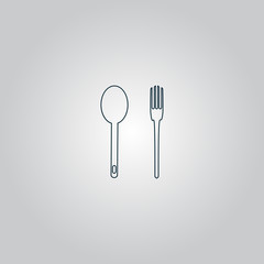 fork and spoon icon
