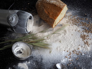 flour and bread