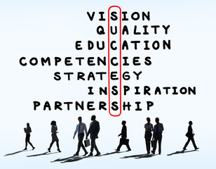 Success Goal Target Victory Strategy Vision Concept