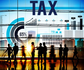 Tax Taxation Economy Income Money Financial Concept