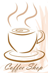 coffee shop concept art