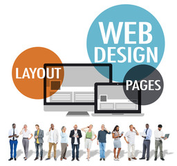 Web Design Content Creative Website Responsive Concept