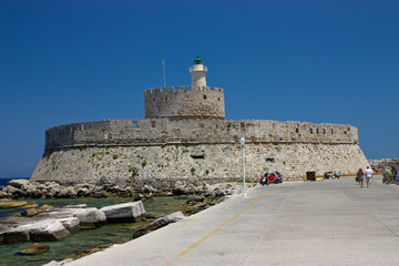 Fort Św.Mikołaja, Rodos, Grecja