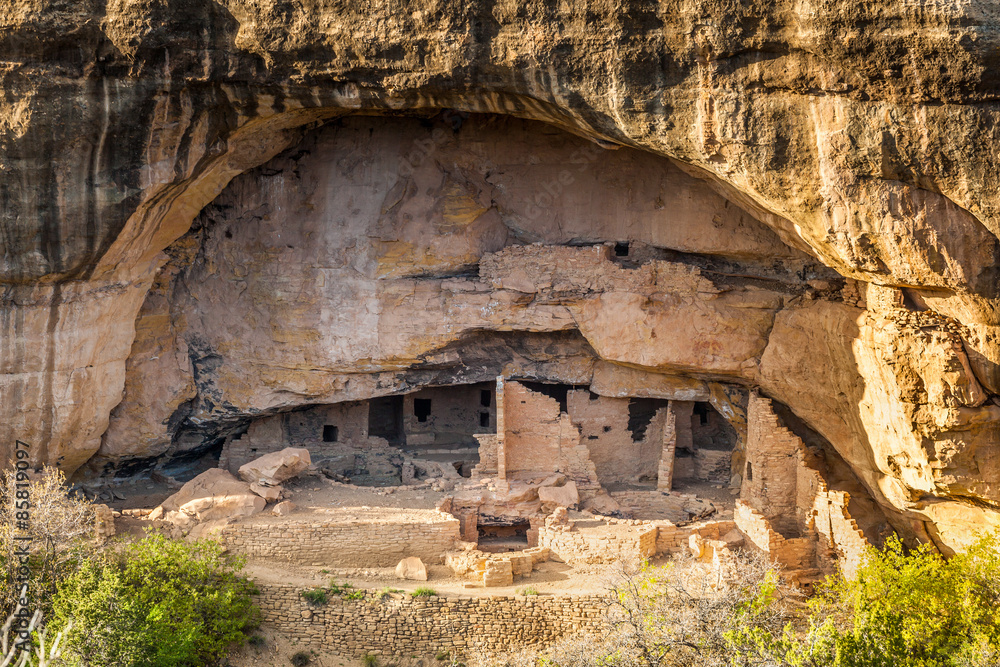 Wall mural Cliff dwellings in Mesa Verde National Parks, CO, USA