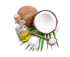 Coconut milk and coconut oil