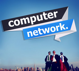 Computer Network Technology Computing Internet Concept