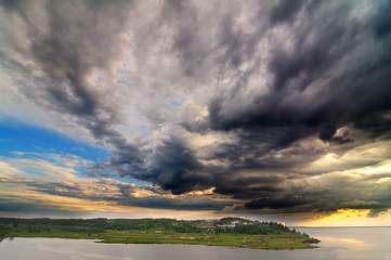 Lake landscape