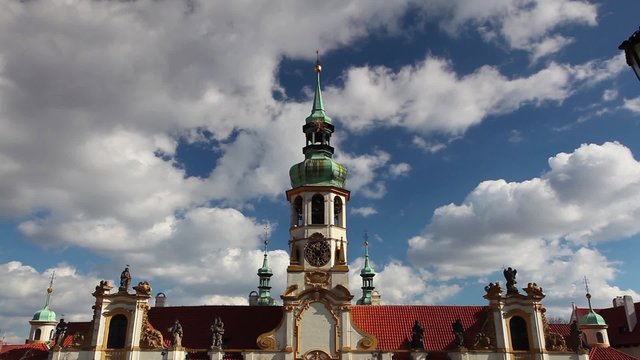 Detail of Prague pilgrim place Loreta.