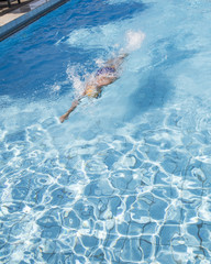 swimmer, swimming pool, summer athlete