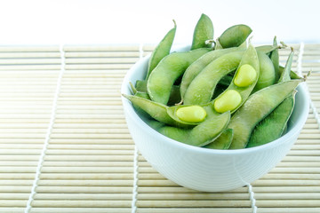 Japanese green soybeans