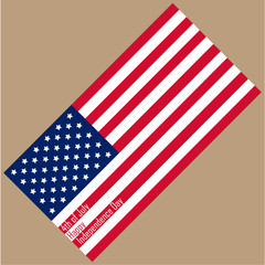 Fototapeta premium Happy independence day