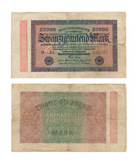 Historische Banknote