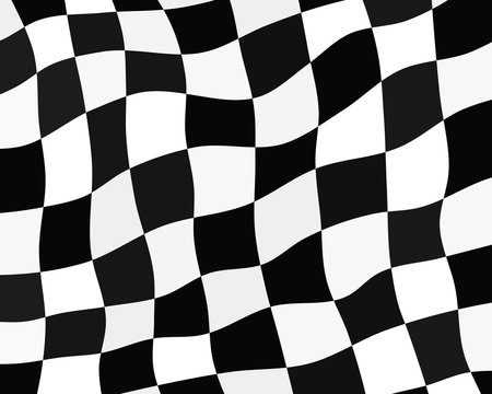 Checkered flag background