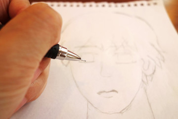 描く