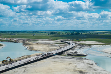 Anfahrtsweg zu St. Michel - Bretagne