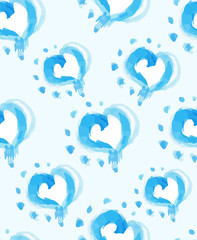 watercolor seamless Pattern