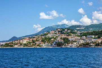 Fototapeta na wymiar Kotor bay, seaside, Montenegro