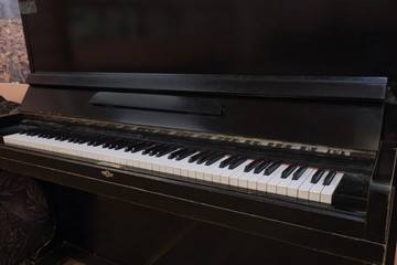 The image of a piano