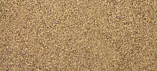 Close - up Granules of instant coffee as background