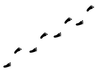 human footprints