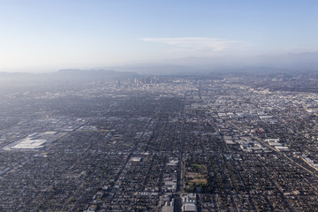 Los Angeles Smog Aerial