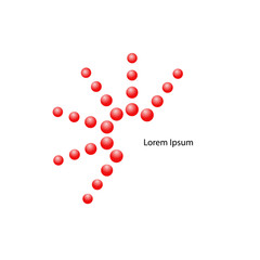 Abstract logo for your design. Vector illustration.