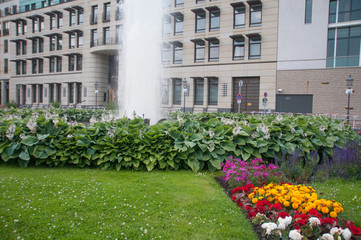 Brunnen auf dem Pariser Platz  © flyingcam