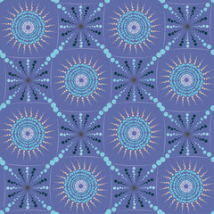 background in east style with seamless texture