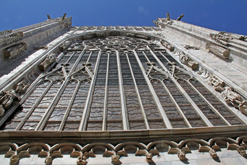 finestrone absidale del Duomo di Milano