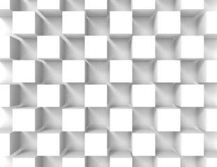 Abstract background with white squares