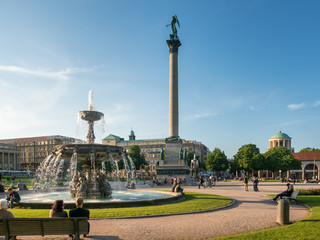 Schlossplatz in Stuttgart