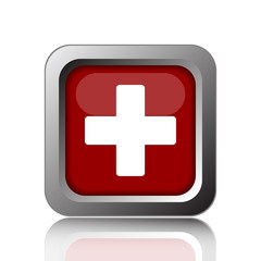 Obraz premium Medical cross icon