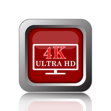 4K ultra HD icon