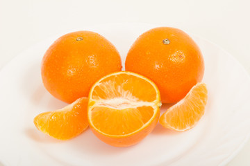 fresh tangerine