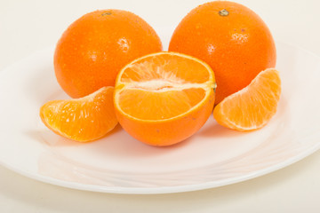 fresh tangerine