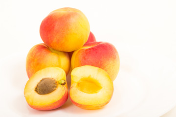 Fototapeta na wymiar apricots