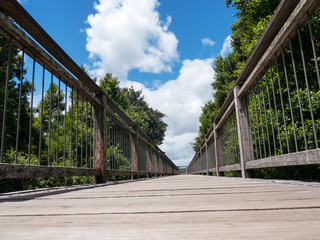 Fototapeta premium Wood bridge