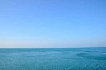 Fototapeta premium Szeroki kąt widzenia na morze