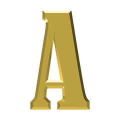 golden alphabet