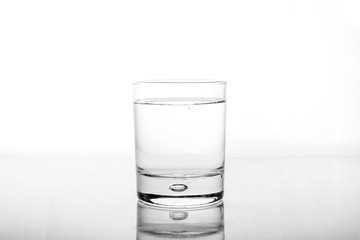 a Glass of water
