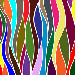 Background stained glass multi-colored stripes