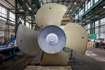 New propeller in the hall