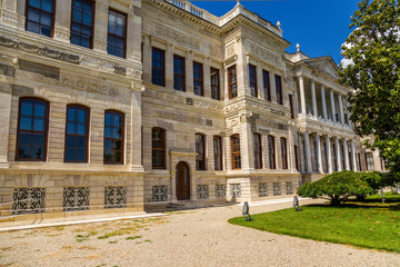 Istanbul. The building of  Dolmabahce Palace in  Baroque style