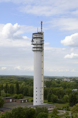 Obraz premium Frankfurt, Fernsehturm