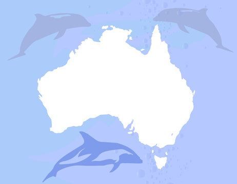 Australia With Dolphins