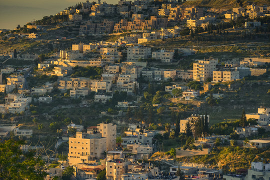 Morning view of the old city of Jerusalem
