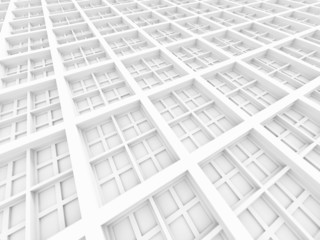 Abstract Architecture Square Structure Background