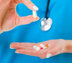 Drugs held by doctor